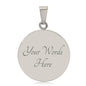 Luxury Graphic Circle Necklace