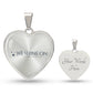 Luxury Graphic Heart Necklace