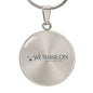 Luxury Graphic Circle Necklace