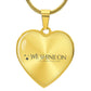 Luxury Graphic Heart Necklace