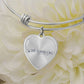 Luxury Heart Bangle