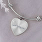 Luxury Heart Bangle