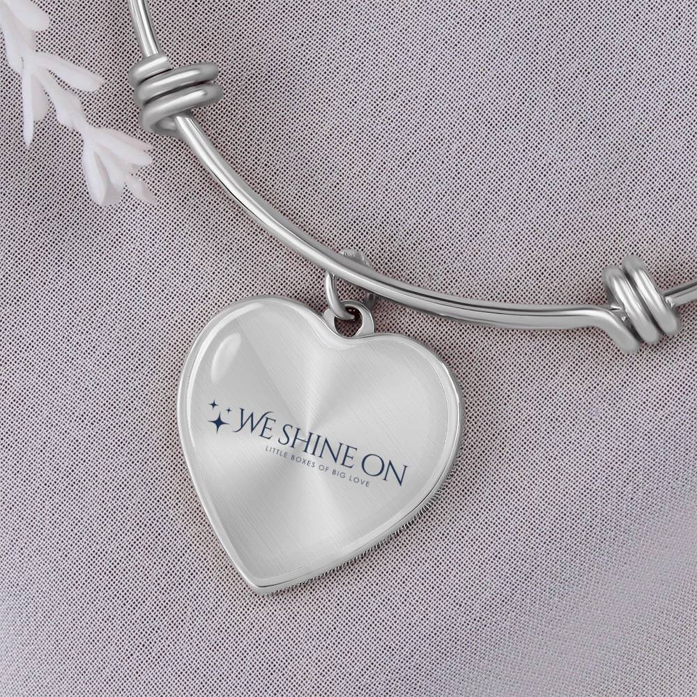 Luxury Heart Bangle