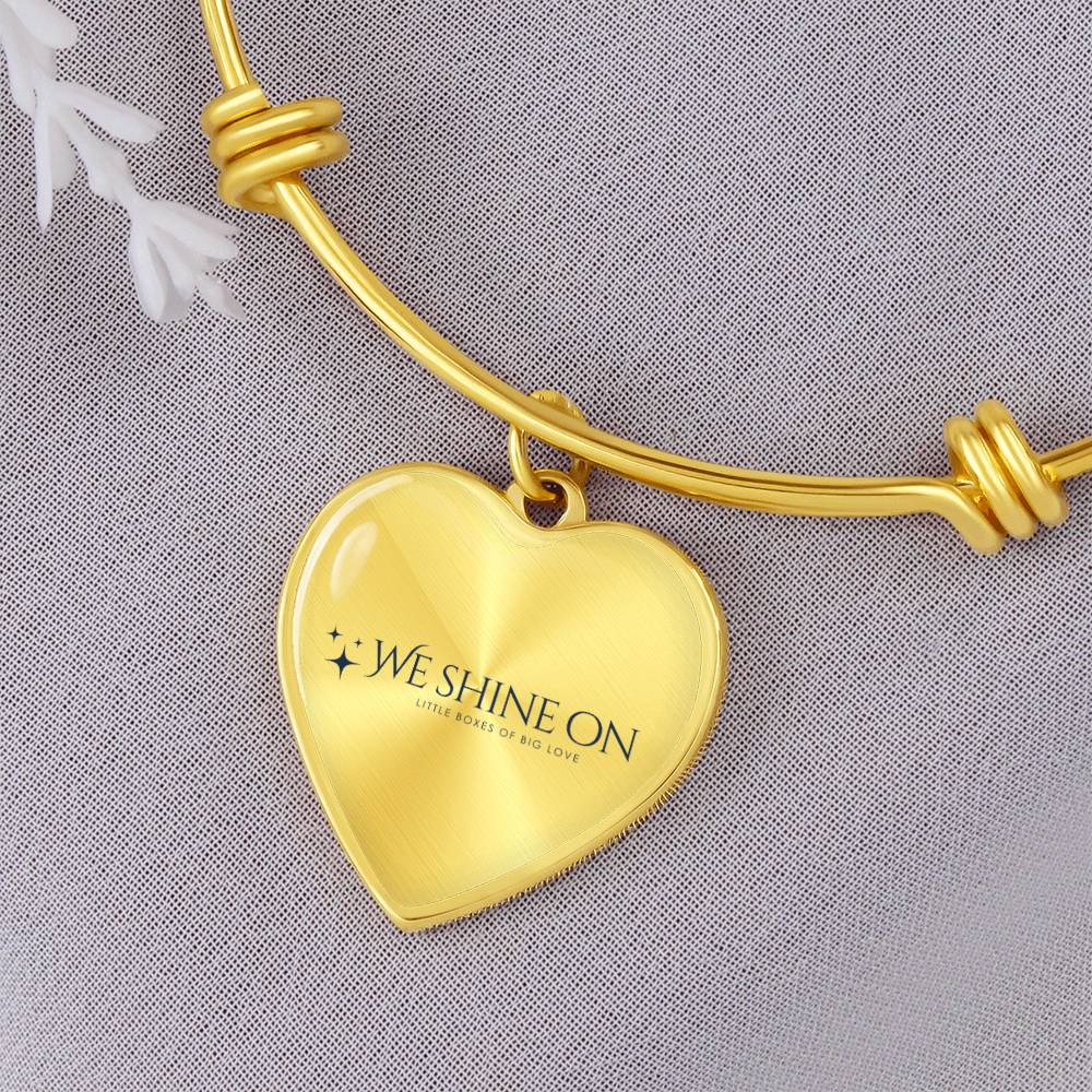 Luxury Heart Bangle