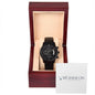 Black Chronograph Watch