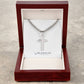 Cuban Link Chain with Artisan Cross