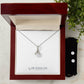 Alluring Beauty Necklace & Cubic Zirconia Earring Set