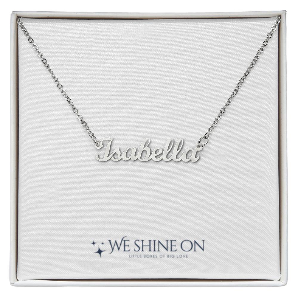 Personalised Name Necklace