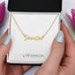Personalised Name Necklace