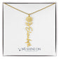 Flower Name Necklace