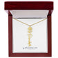 Flower Name Necklace