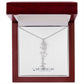 Flower Name Necklace
