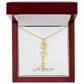 Flower Name Necklace
