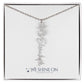 Flower Name Necklace