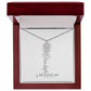 Flower Name Necklace