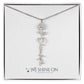 Flower Name Necklace