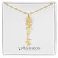 Flower Name Necklace
