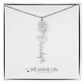 Flower Name Necklace