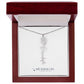 Flower Name Necklace