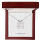 Engraved Kid Charm Necklace