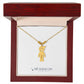Engraved Kid Charm Necklace