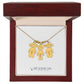 Engraved Kid Charm Necklace