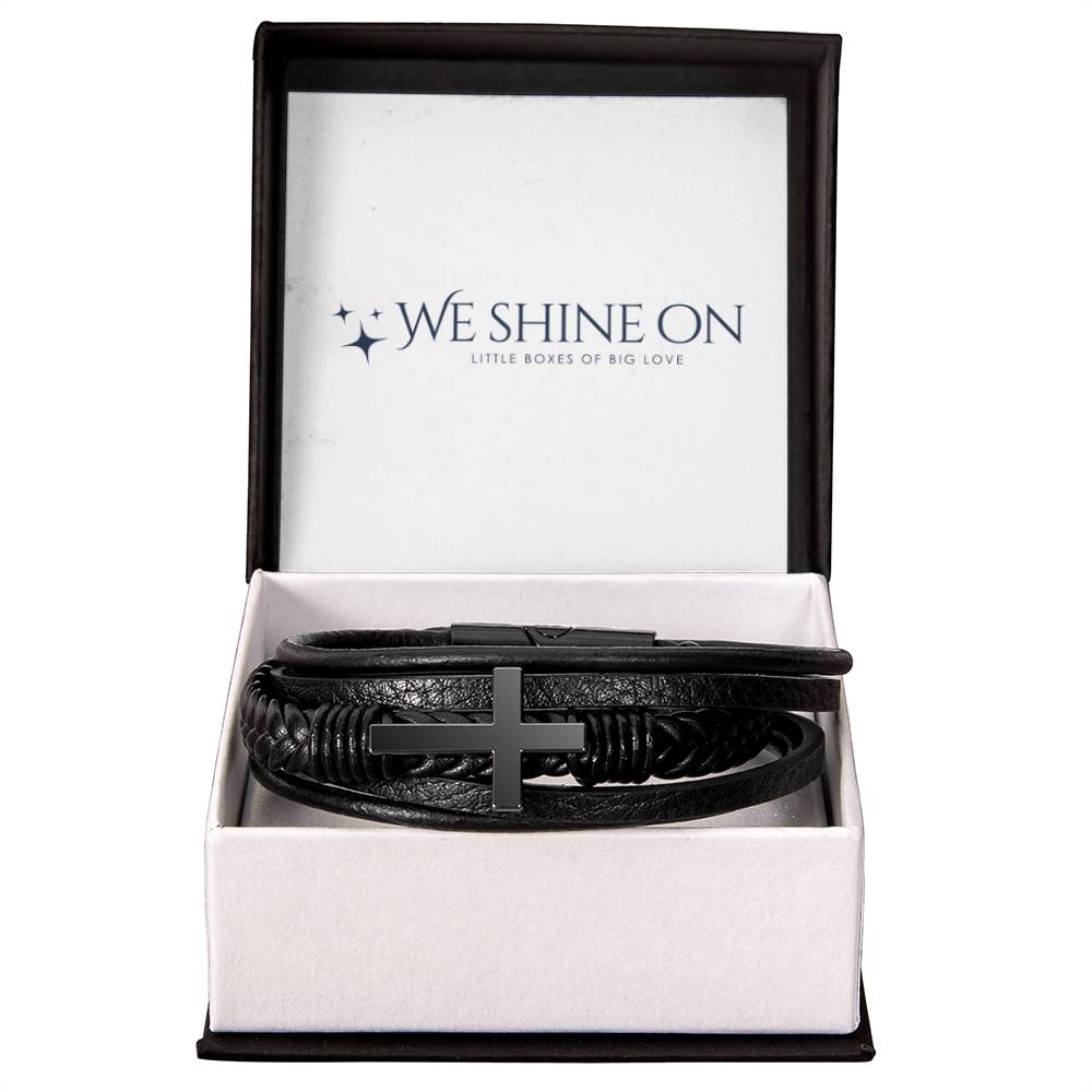 Men's Cross Bracelet