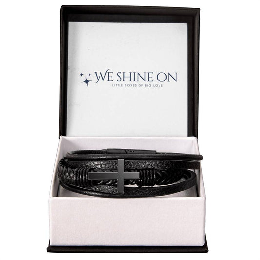 Men's Cross Bracelet