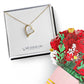 Forever Love Necklace & Sweetest Devotion Bouquet