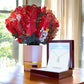 Alluring Beauty Necklace & Sweetest Devotion Bouquet
