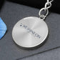 Graphic Circle Keychain