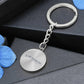 Graphic Circle Keychain