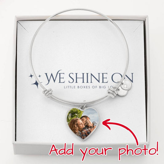 Buyer Upload Luxury Heart Bangle